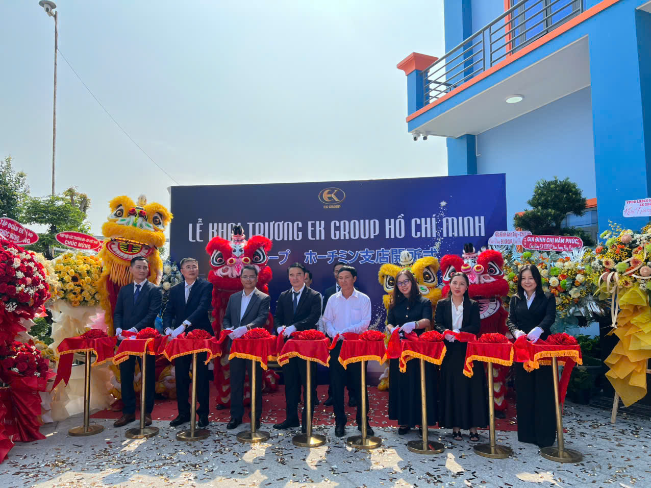 Nhân Kiệt ký kết hợp tác cùng EK Group nhân dịp khai trương chi nhánh Hồ Chí Minh
